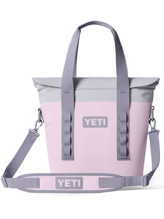 Yeti Handbags - New YETI Pink & Gray Soft Tote Cooler Bag Hooper M Series & Mag Shield